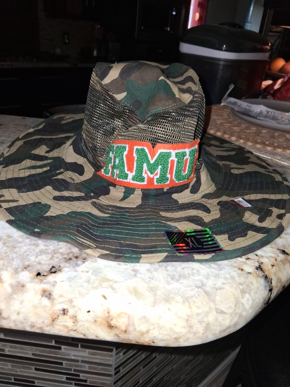 FAMU Camo Wide-Brim Boonie Hat